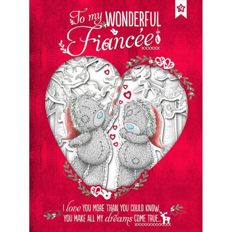 Fiancee Me to You Bear Luxury Boxed Christmas Card £9.99